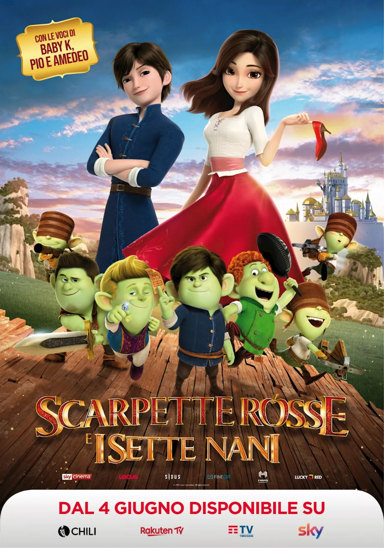 Scarpette rosse e i 7 nani - Film (2019)