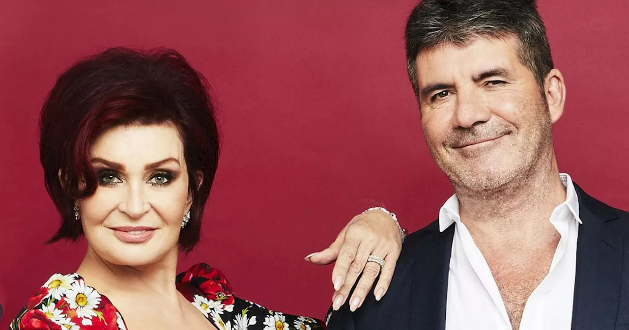 Simon Cowell's reaction to Sharon Osbourne digs as Amanda Holden defends him