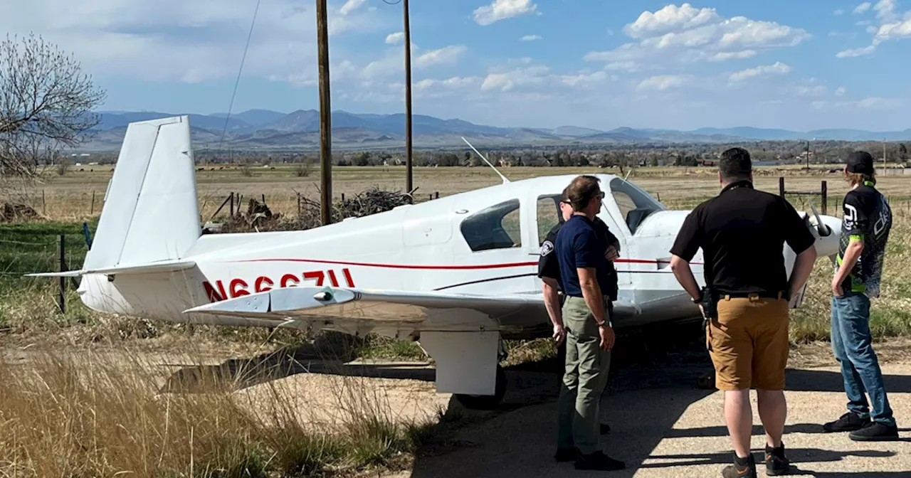 Small aircraft makes emergency landing on Boulder County highway