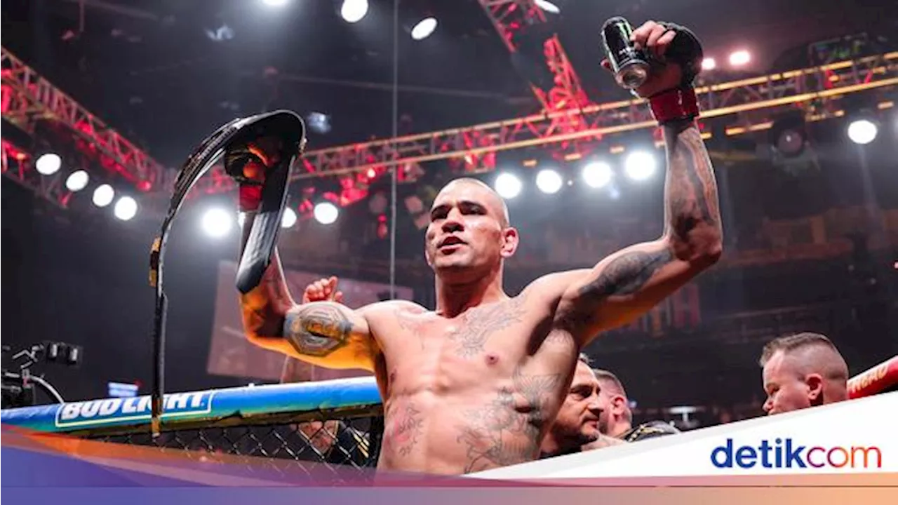 Hasil UFC 300: Alex Pereira Sikat Jamahal Hill, Holloway Bikin KO Gaethje