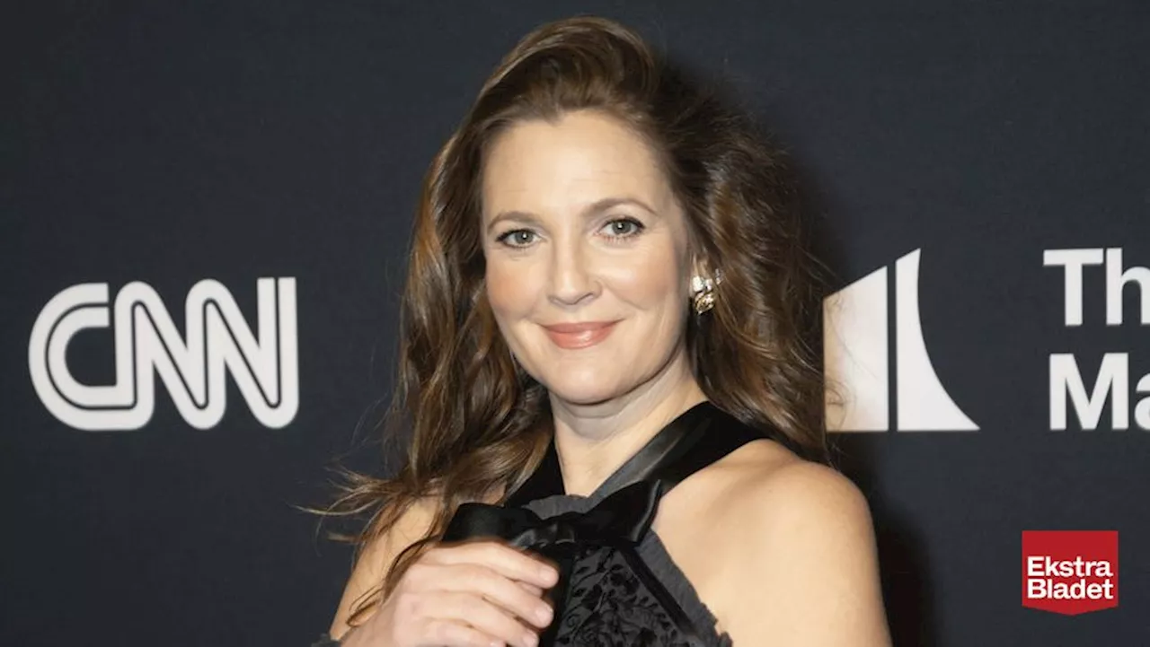 Drew Barrymore: Jeg har stoppet med at drikke