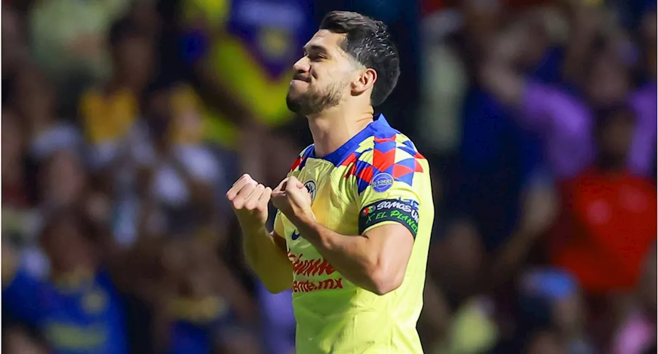 Henry Martín continúa haciendo historia en el América y alcanza a Carlos Reinoso como goleador azulcrema