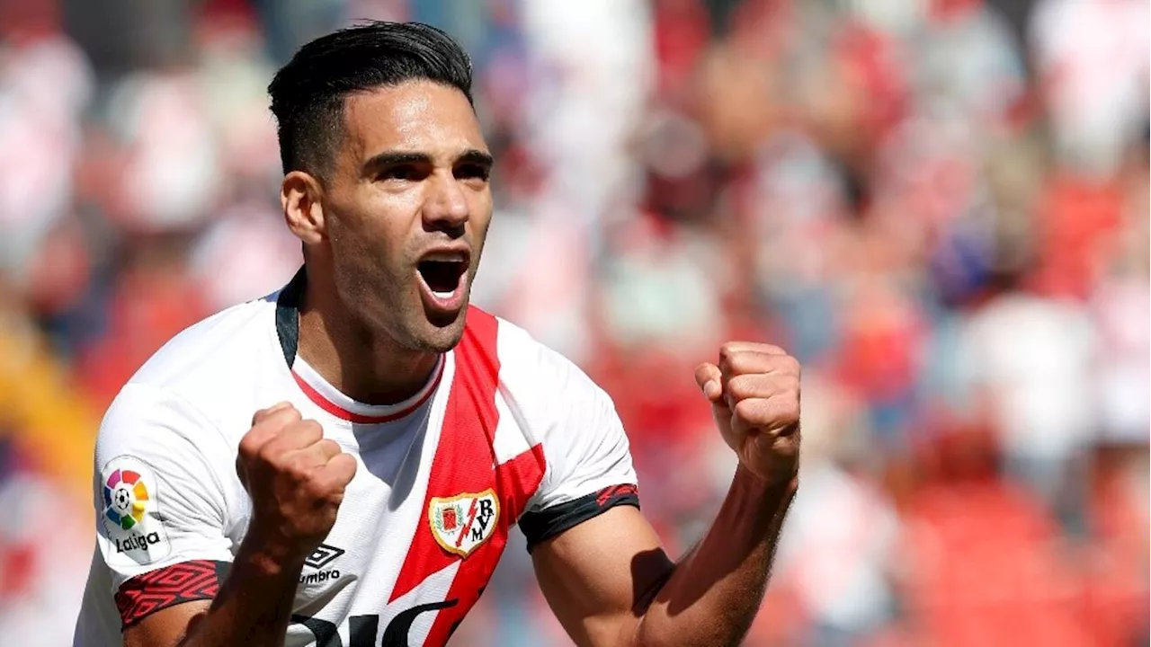 Entrenador del Rayo Vallecano: “Tener a Falcao es un regalo”