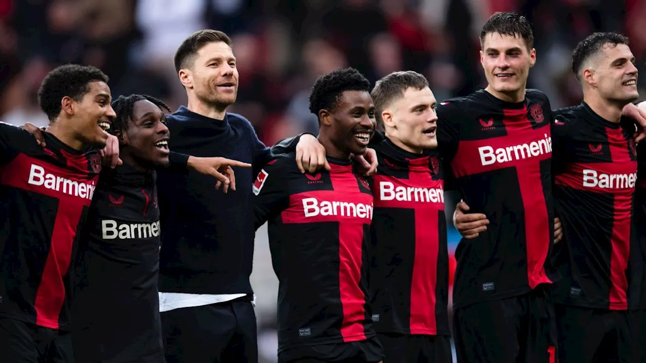 Xabi Alonso's Bayer Leverkusen win first Bundesliga title