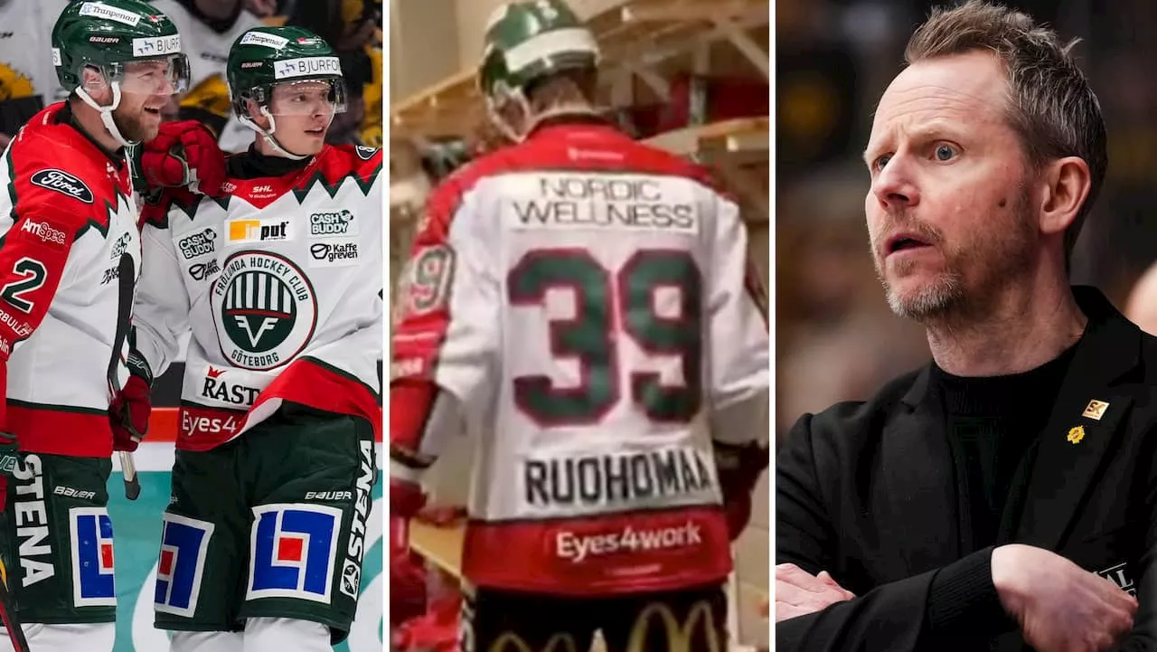 Frölunda reducerar i semifinalen när stjärnan utgick skadad