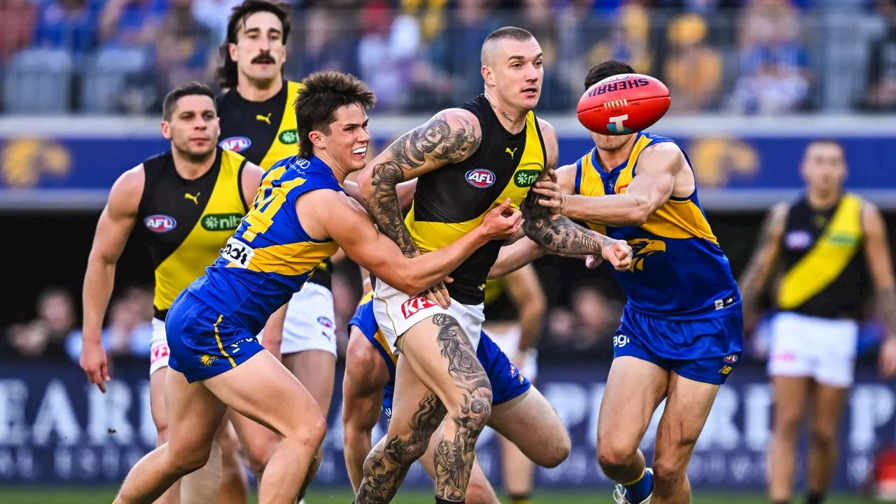 Error-riddled Eagles ‘punished’ by red-hot Tigers... despite star’s horror miss — LIVE AFL