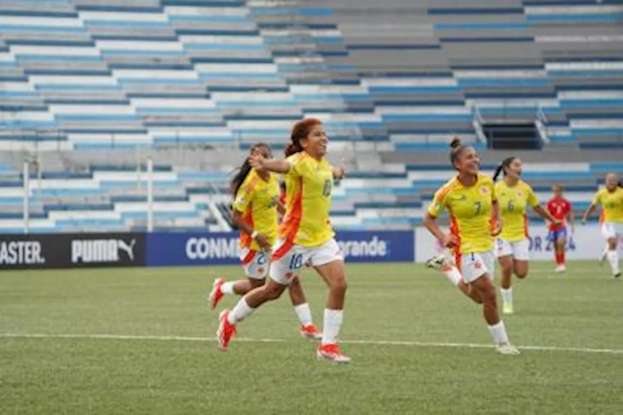 Importante victoria de la Selección Colombia femenina Sub-20 en el debut del Sudamericano