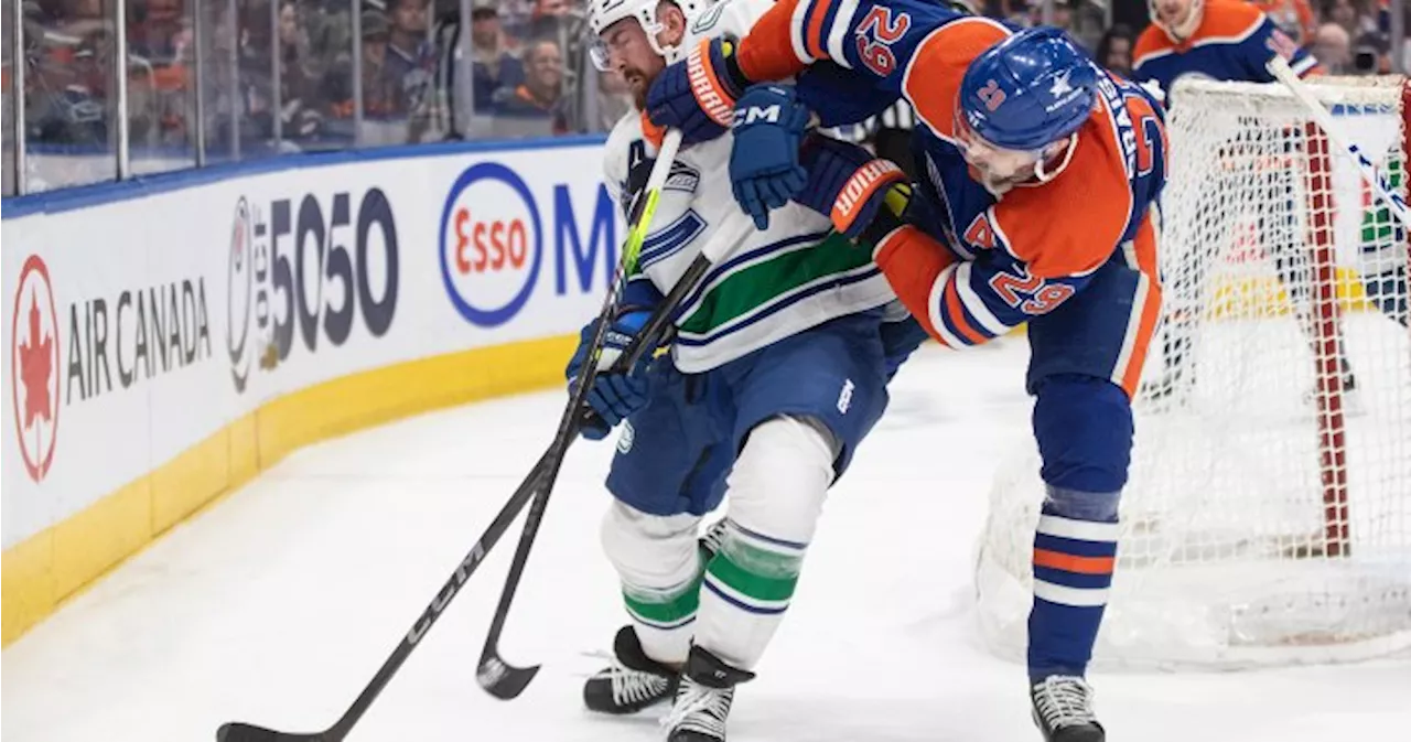 Edmonton Oilers suffer rare home ice loss against Canucks