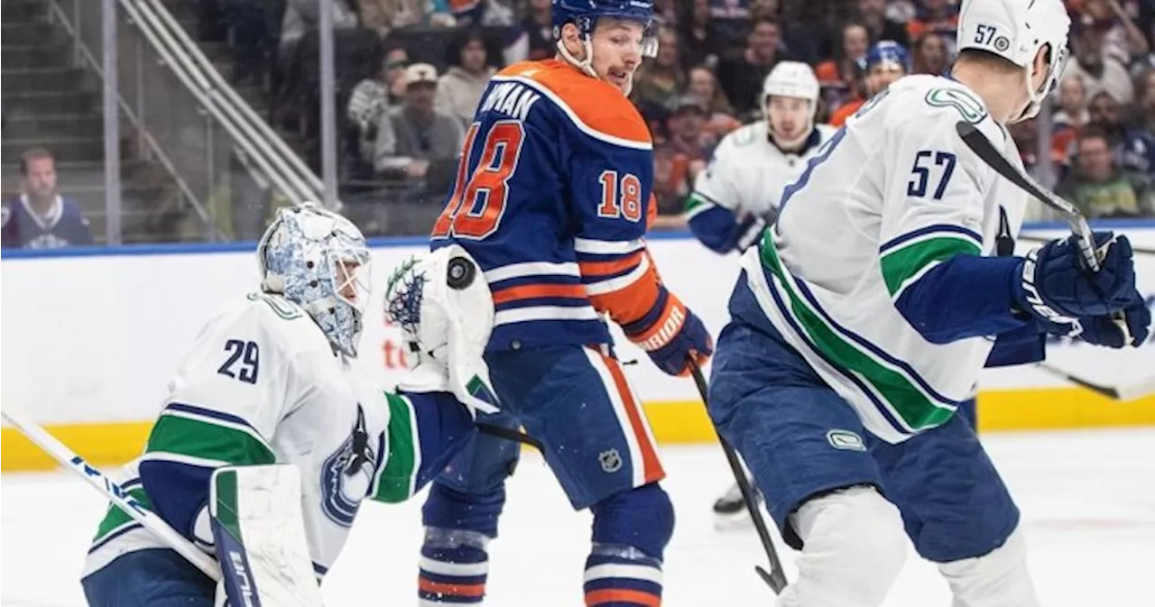 Vancouver Canucks extend Pacific Division lead with 3-1 win over Edmonton