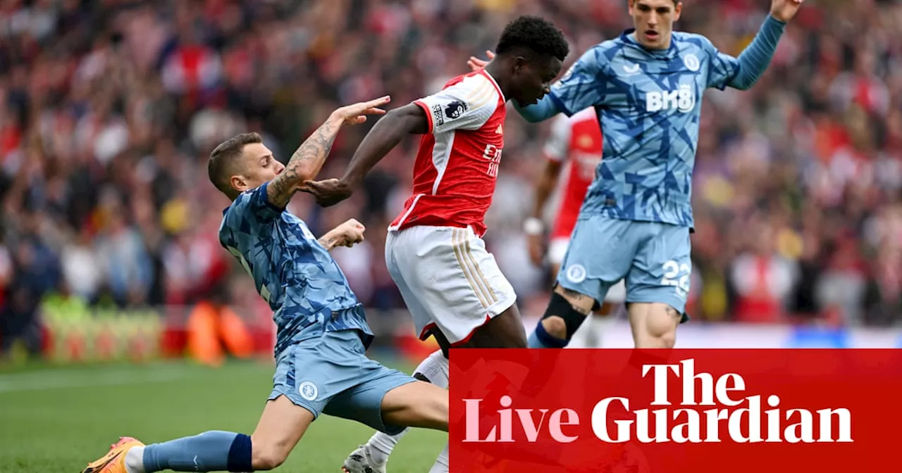 Arsenal v Aston Villa: Premier League