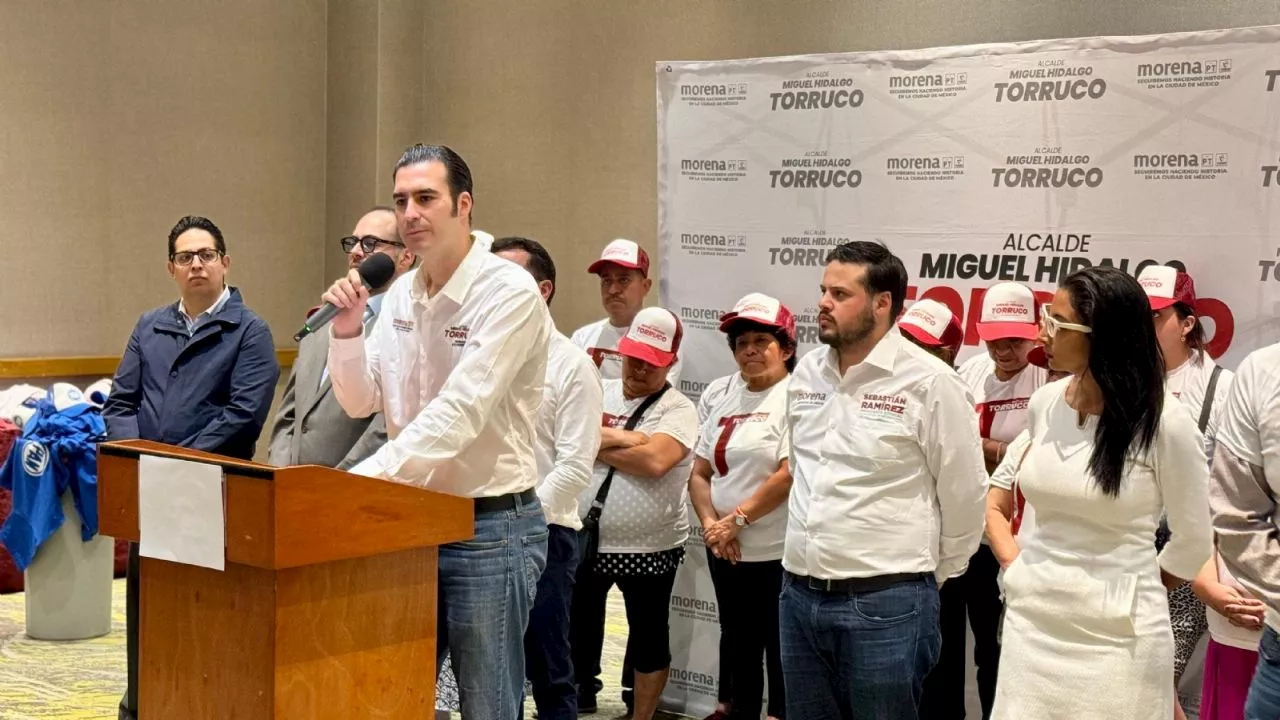 Miguel Torruco Garza suma a dos mil panistas a su campaña en Miguel Hidalgo