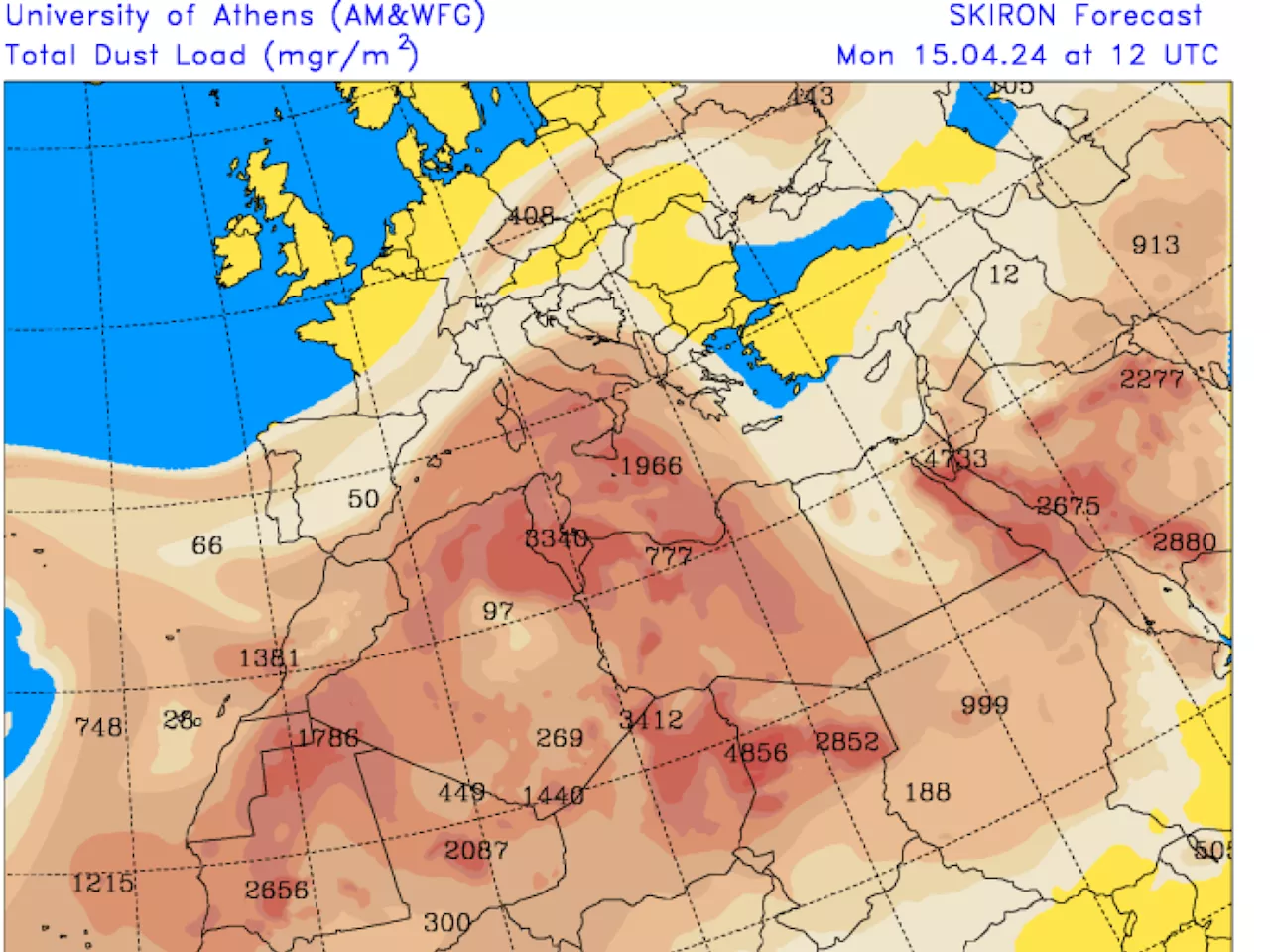 Pulviscolo sahariano nei cieli d'Italia: cosa succede al meteo