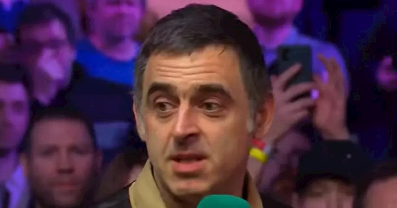 Ronnie O'Sullivan demands major change to snooker World Championship 'circus'