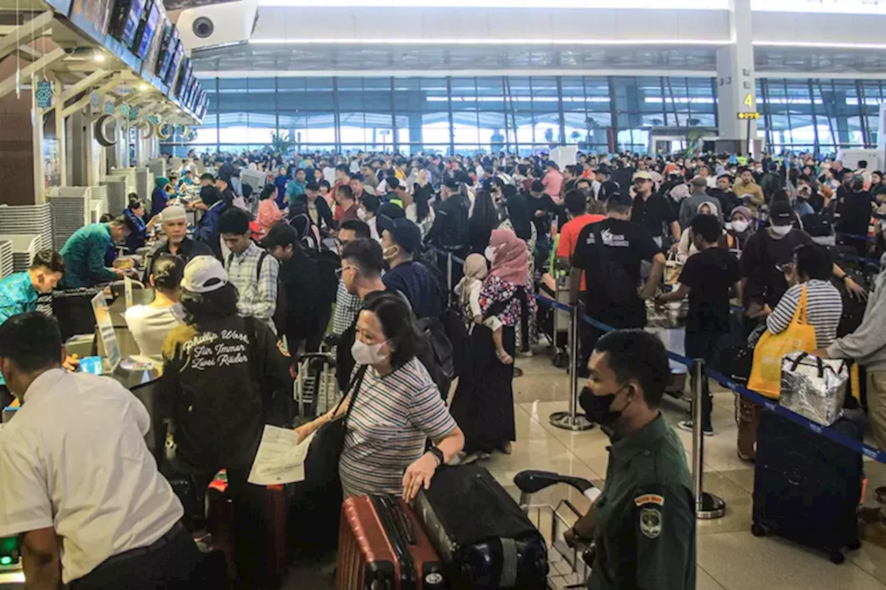 92 Ribu Lebih Penumpang Pesawat Tiba di Bandara Internasional Soekarno-Hatta