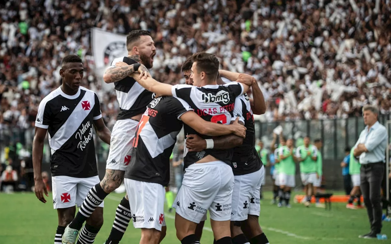 Vasco vence o Grêmio em dia de homenagens para Roberto Dinamite