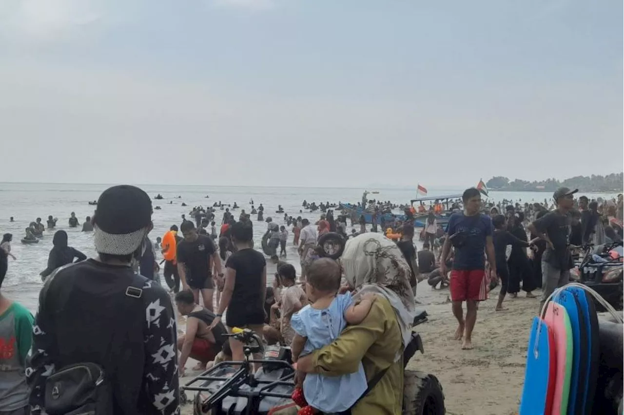 Hingga H+2 Lebaran, 85 Ribu Orang Berwisata ke Pantai Anyer