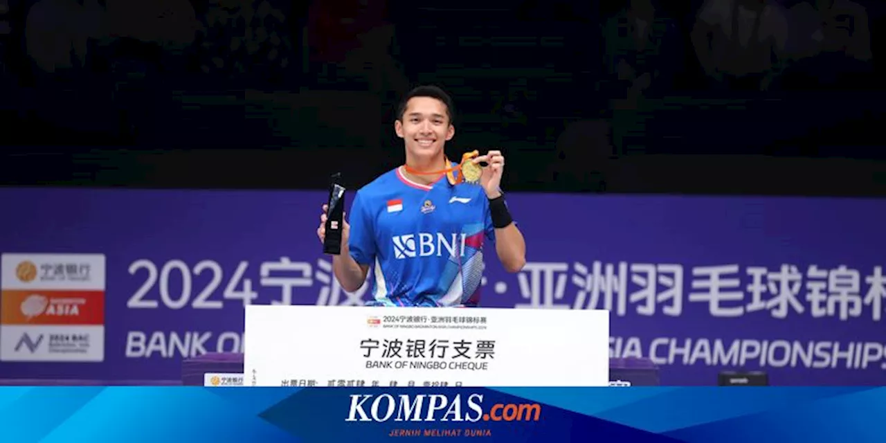 Hasil Lengkap Final BAC 2024: Jonatan Juara, China Tak Bisa Sapu Bersih