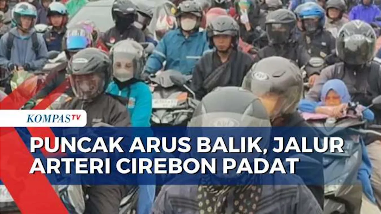 Jalur Arteri Karawang, Cirebon dan Arteri Pantura Subang Terpantau Padat Pemotor