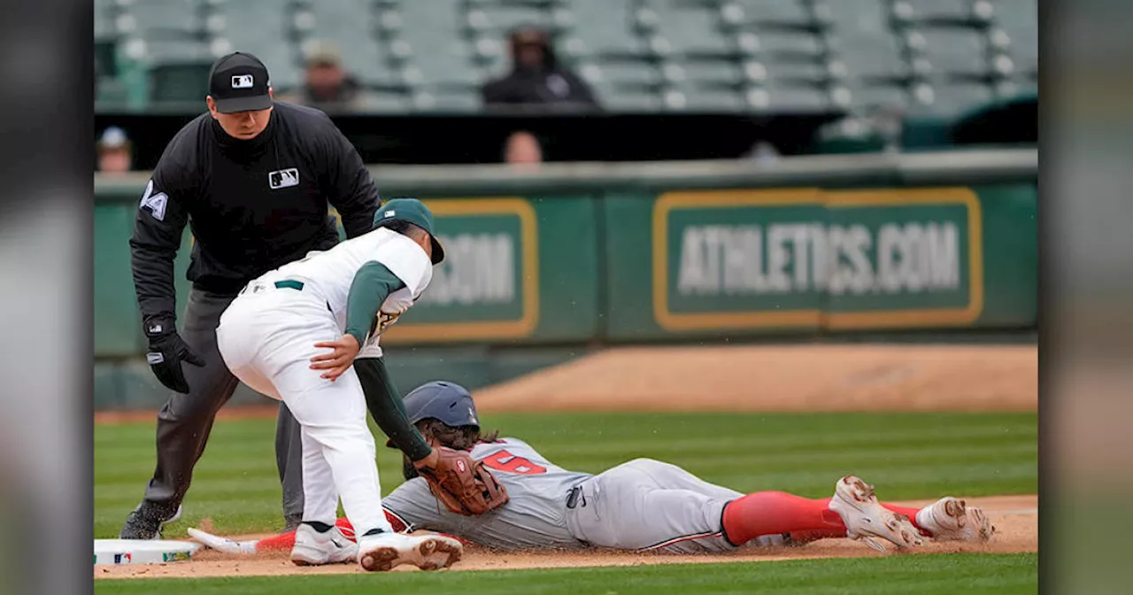 MacKenzie Gore strikes out 11 as Nationals beat A's