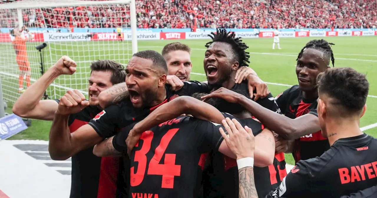 Leverkusen ist Meister: Werksklub entthront die Bayern nach Gala