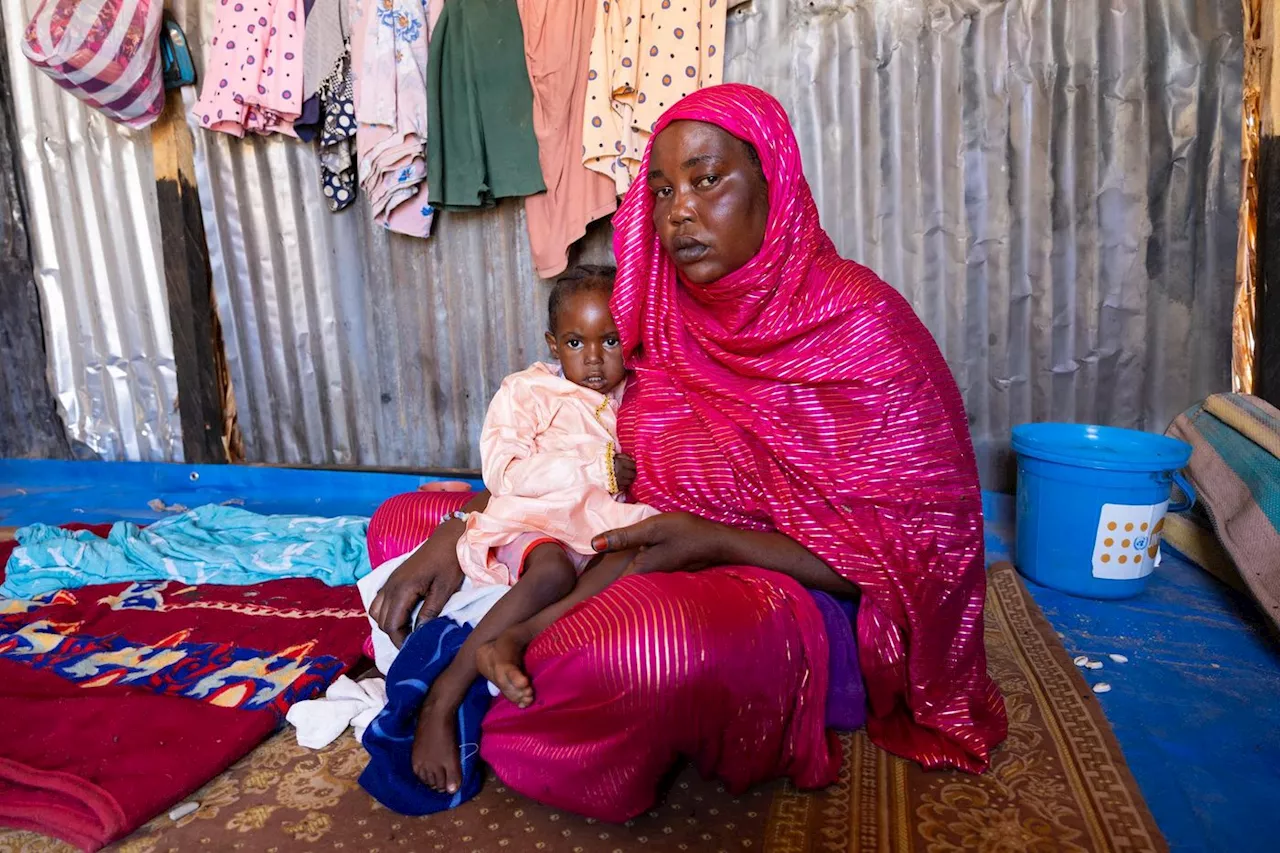 Au Tchad, des réfugiés soudanais en proie à la famine