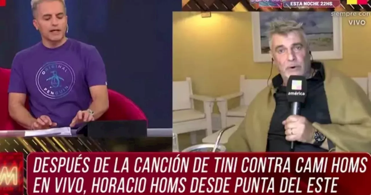 El padre de Camila Homs analizó la canción que Tini le hizo a su hija: “Esto es algo...”