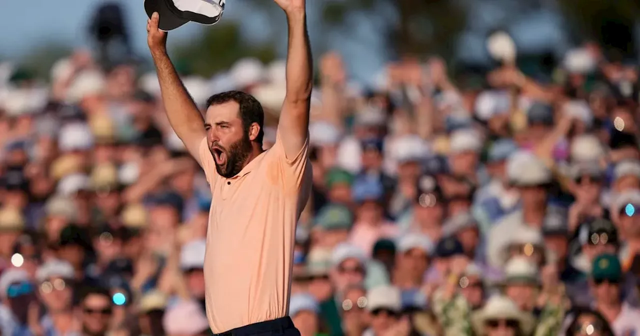 Scottie Scheffler está imparable: gana otro saco verde del Masters
