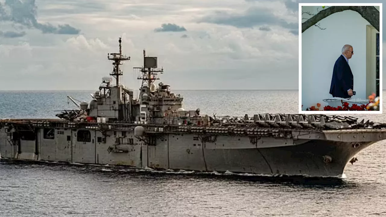 US Sends Amphibious Warship and Marines to Eastern Mediterranean After Iran's Attack on Israel