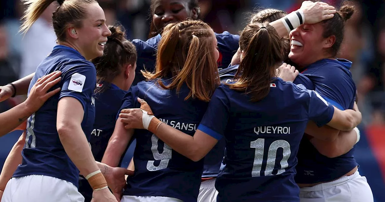 Six Nations (F) : l’équipe de France s’impose largement face à l’Italie