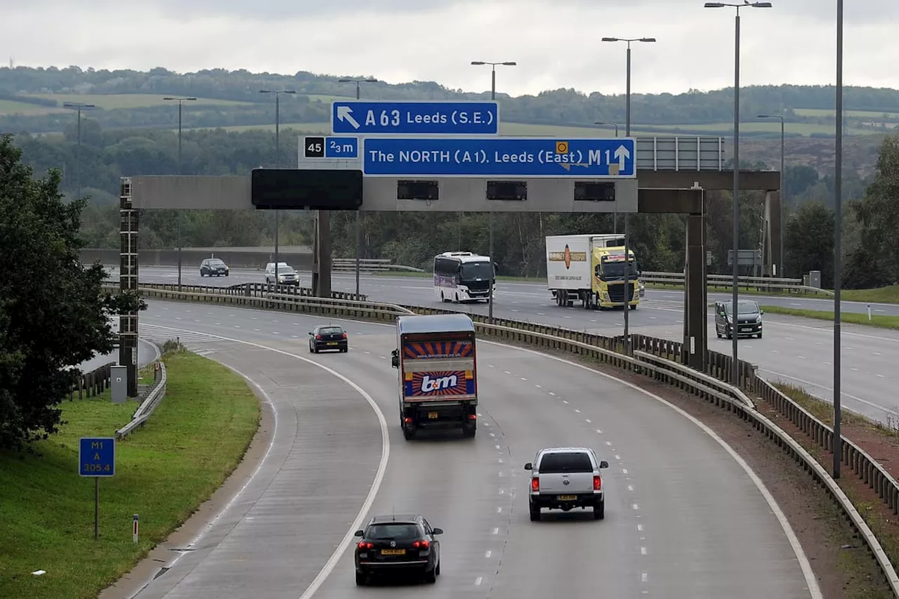 A1 Pontefract: Minibus overturns in horror crash on busy motorway near Leeds as seven seriously injured