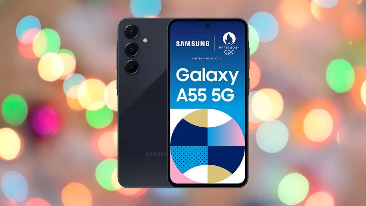 Samsung : l’enseigne propose une double promotion sur son smartphone Samsung Galaxy A55