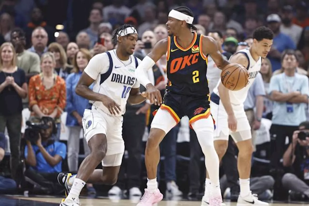 Oklahoma City n°1 de la conférence Ouest en NBA, Phoenix en play-offs