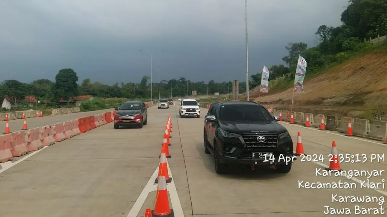 Jalur Fungsional Tol Jakarta-Cikampek II Selatan Segmen Sadang-Kutanegara Ditutup Pukul 17.00 WIB