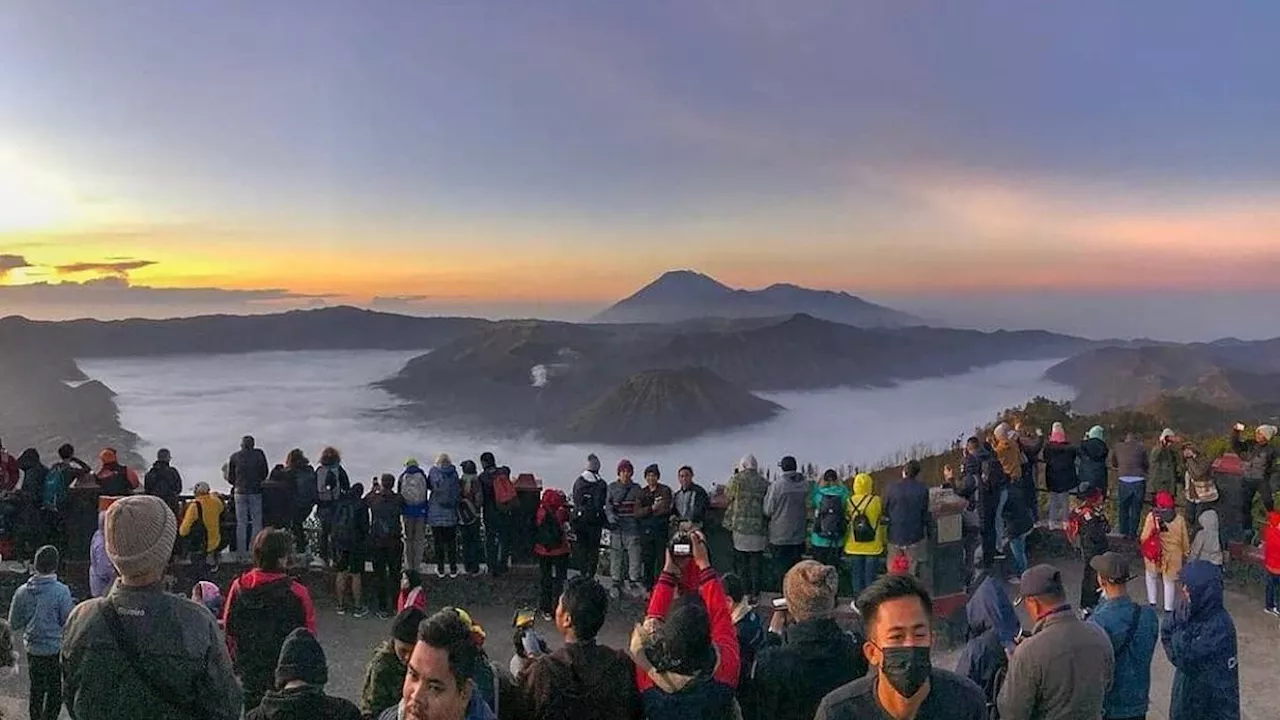 Kuota Kunjungan Wisata Gunung Bromo Ditambah Jadi 5.504 Orang saat Libur Lebaran