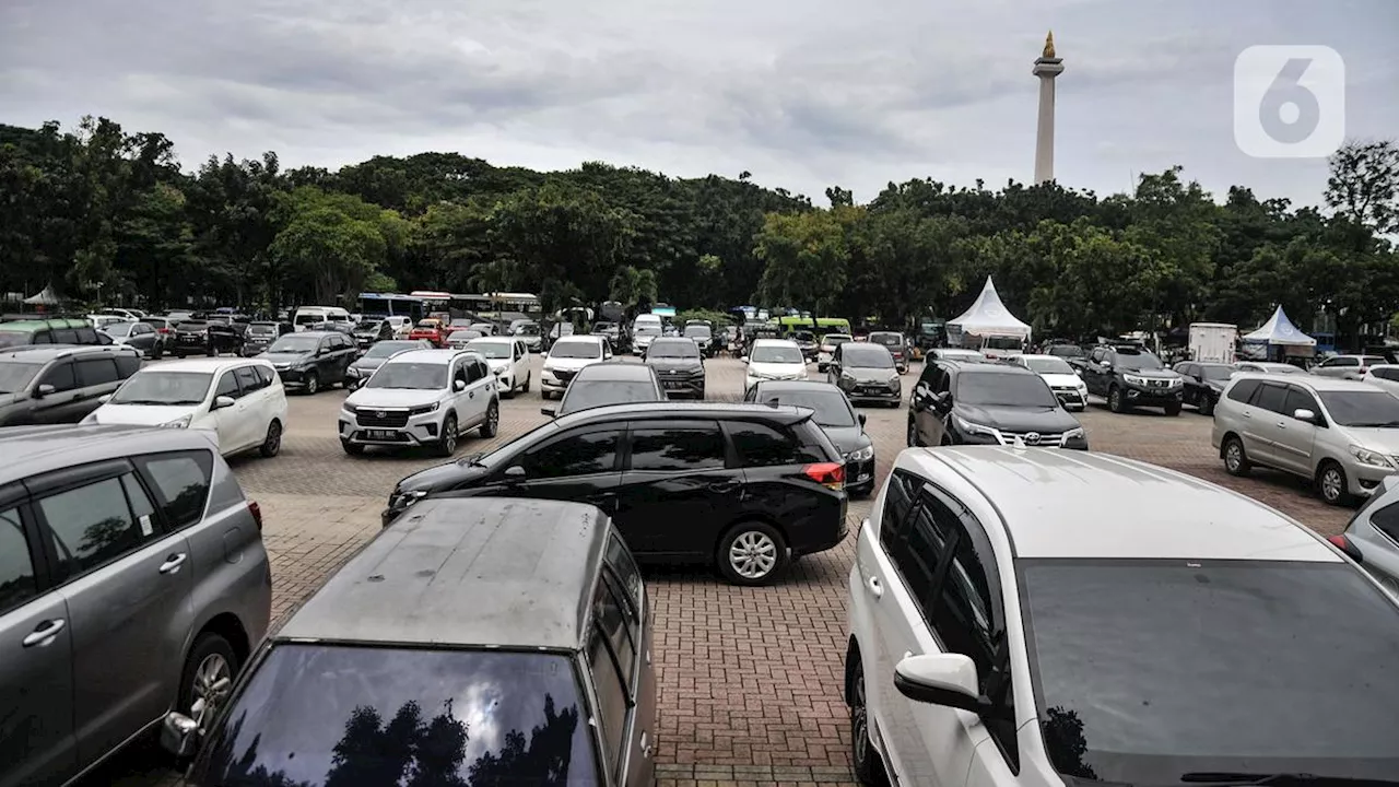 Libur Lebaran ke Monas, Wisatawan Diimbau Jangan Parkir Sembarangan Jika Tak Ingin Kempis Ban