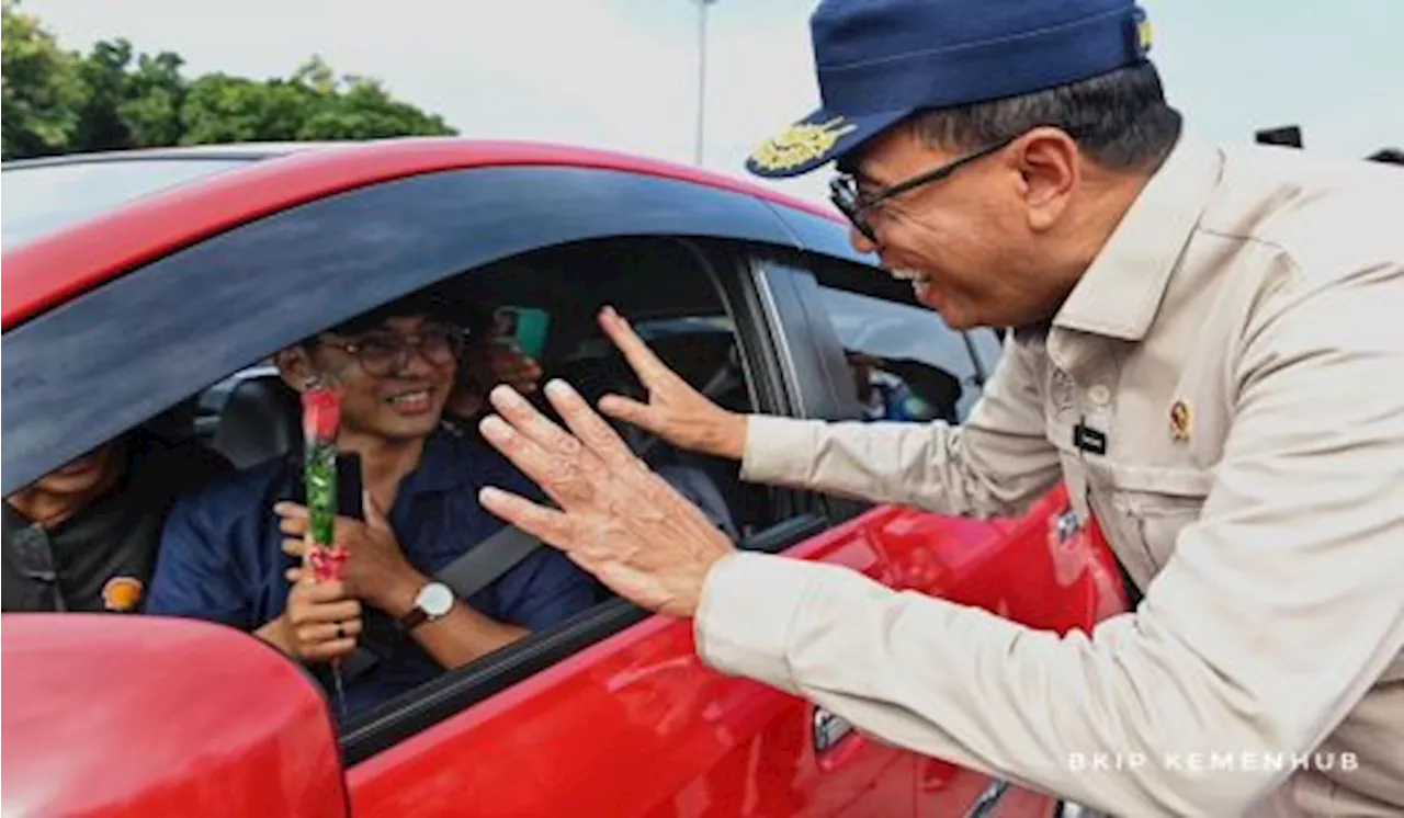 Menhub Pantau Kelancaran Arus Balik Lebaran dari Jawa Tengah ke Jawa Barat