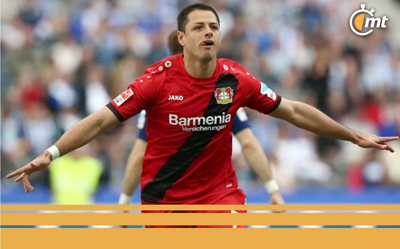 Así felicitó Chicharito Hernández al Bayer Leverkusen por título en la Bundesliga