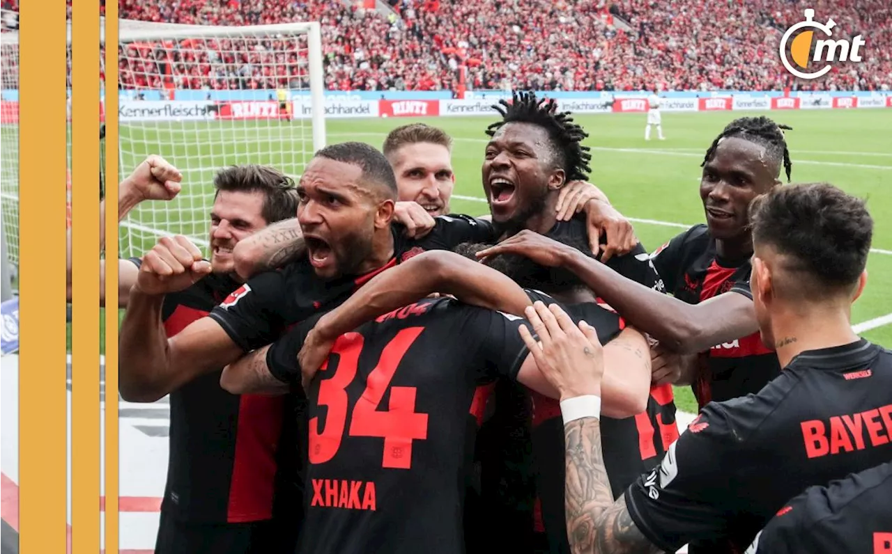 Bayer Leverkusen acaba reinado de Bayern Munich y gana primera Bundesliga en su historia