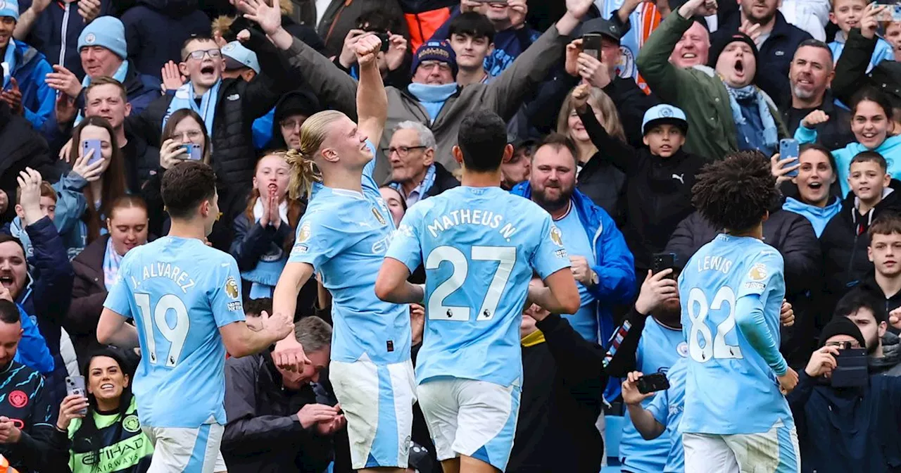 Manchester City Thrash Luton Town to Reclaim Top Spot in Premier League