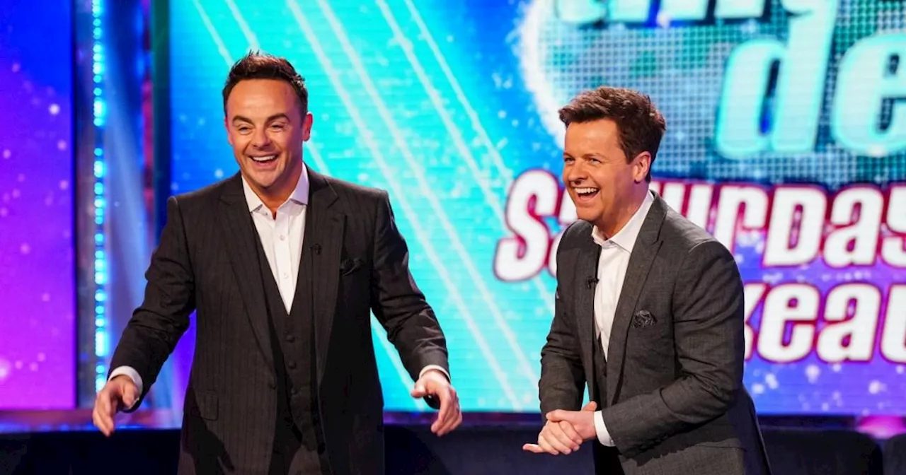 Ant McPartlin bleeding after injury during final Saturday Night Takeaway