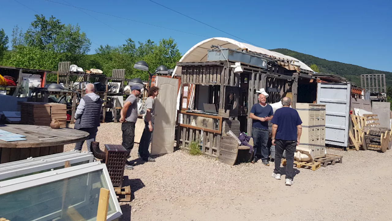 La Grande Conserve, entreprise de récupération de matériel de chantier, fête son deuxième anniversaire