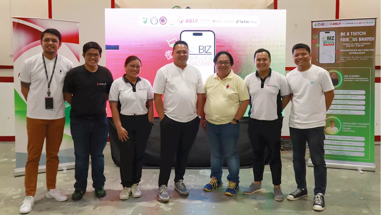 PLDT, Smart, TikTok Shop usher Cabuyao MSMEs and cooperatives into the digital age