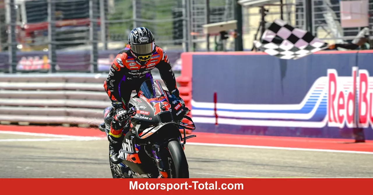 MotoGP Austin: Vinales siegt nach Aufholjagd vor Acosta, Marquez crasht