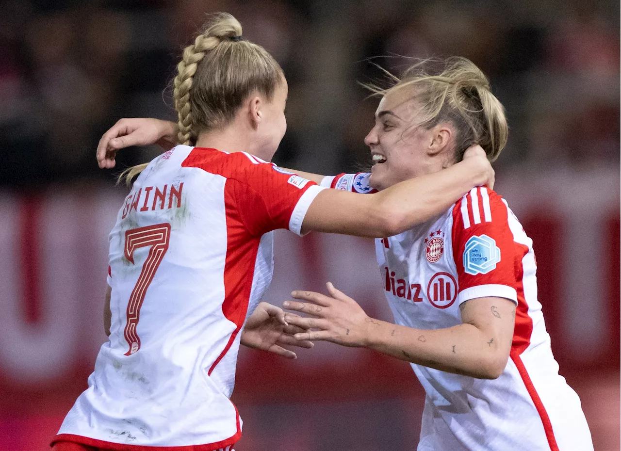 FC Bayern Frauen gewinnen gegen MSV Duisburg