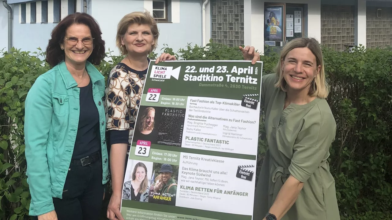 Besonderer Gast bei Ternitzer Klimalichtspielen