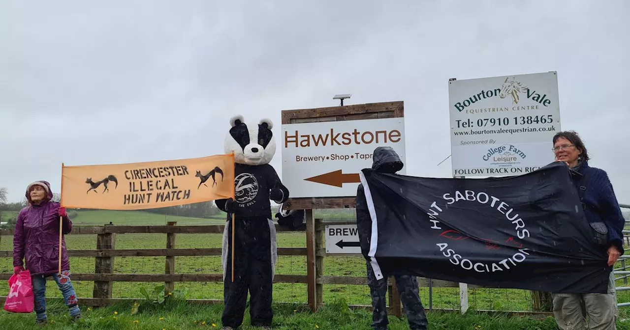 Jeremy Clarkson brewery targeted by anti-hunt protestors