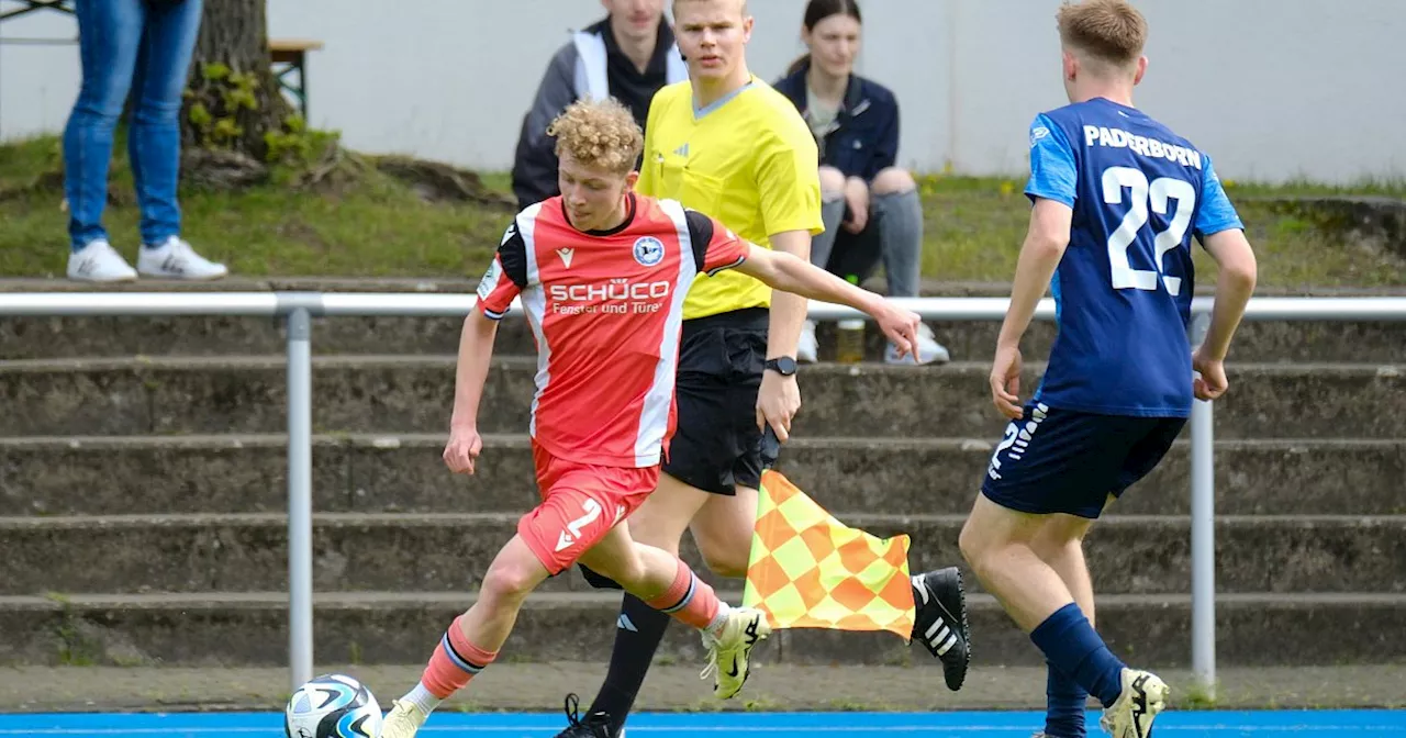 Arminias U17 im Derby gegen Paderborn auf Augenhöhe