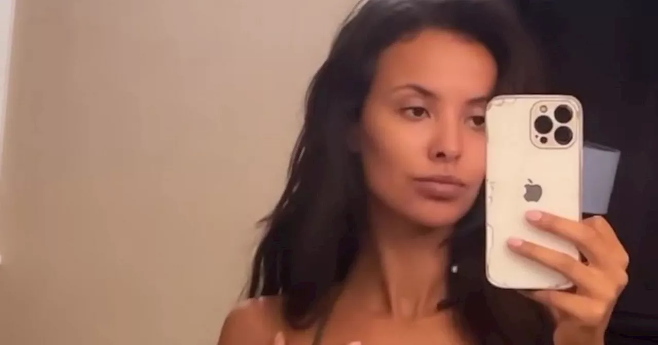 Maya Jama shows off incredible figure in bikini as she poses for sexy selfie