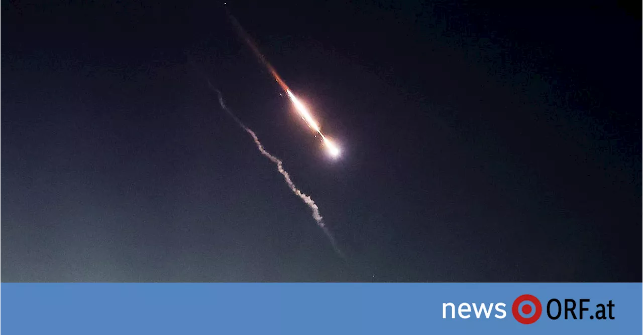 Drohnen und Raketen: Israel wehrt Angriff des Iran ab