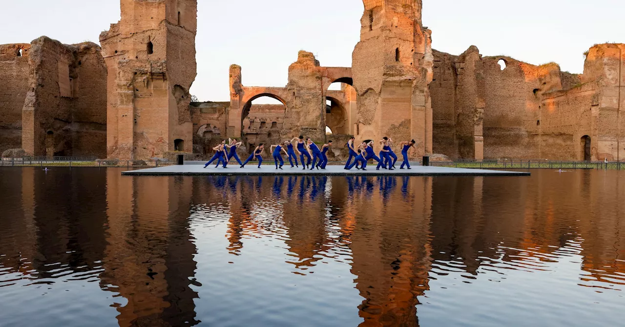 Ballet hails the return of water to Rome's ancient Caracalla baths